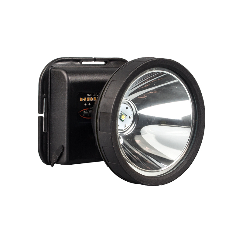 TL-06 1LED 5W oplaadbare lithiumbatterij, verwijderbare draagbare koplamp met spiraalvormige kopring